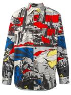 Jc De Castelbajac Vintage Batman Print Shirt