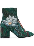 Kenzo Tapestry Ankle Boots - Green