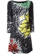 Boutique Moschino Floral Print Shift Dress