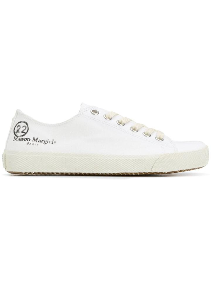Maison Margiela Tabi Low Top Trainers - White