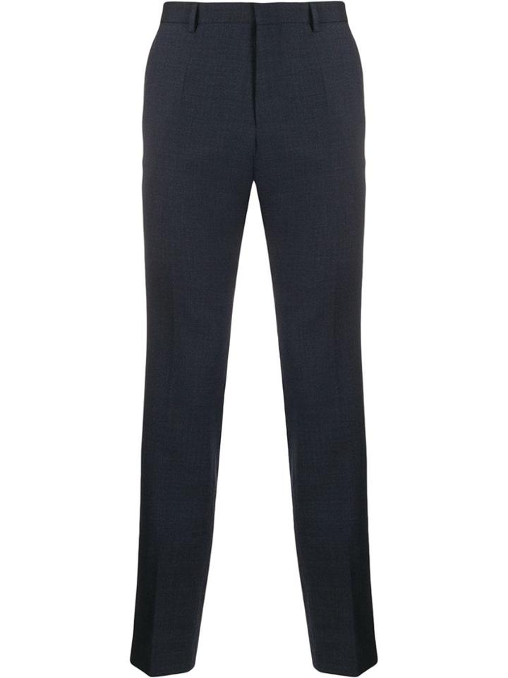 Boss Hugo Boss Tailored Straight Leg Trousers - Blue