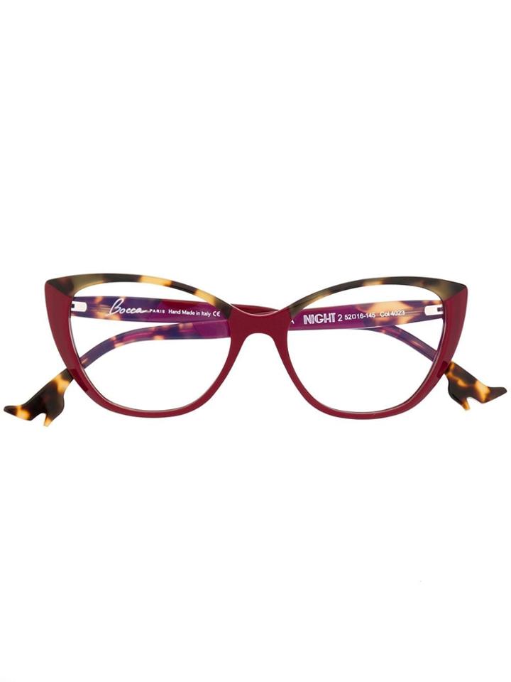 Face À Face Night 2 Glasses - Red