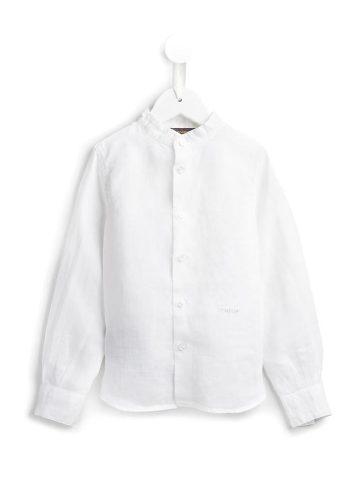 Dondup Kids Band Collar Shirt