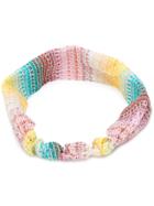 Missoni Mare Lamé Knitted Headband - Multicolour