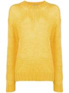 Prada Chunky Knit Sweater - Yellow & Orange