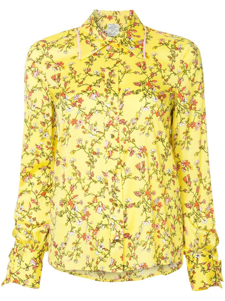 Baum Und Pferdgarten Floral Print Shirt - Yellow & Orange