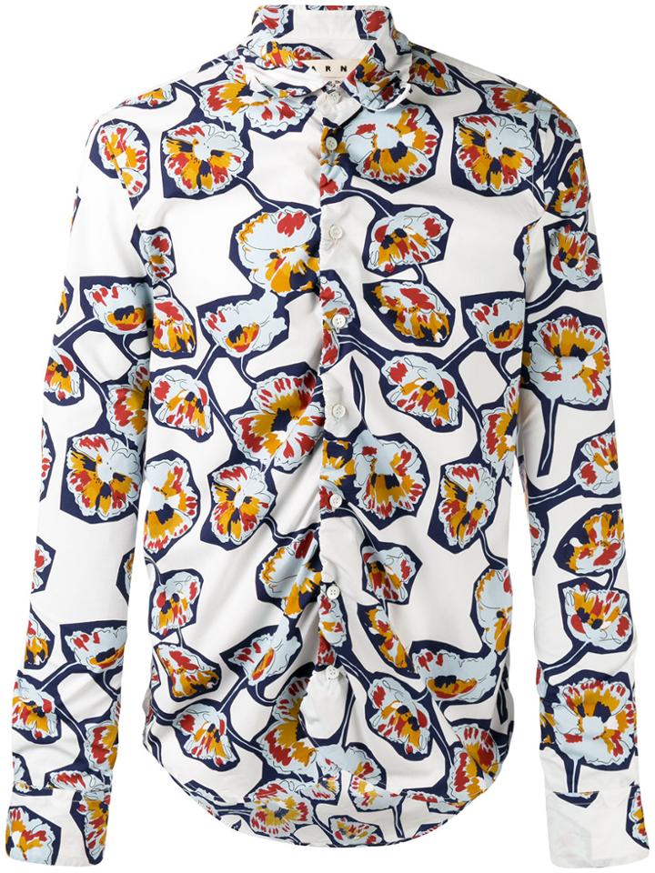 Marni Whisper Print Shirt - Multicolour