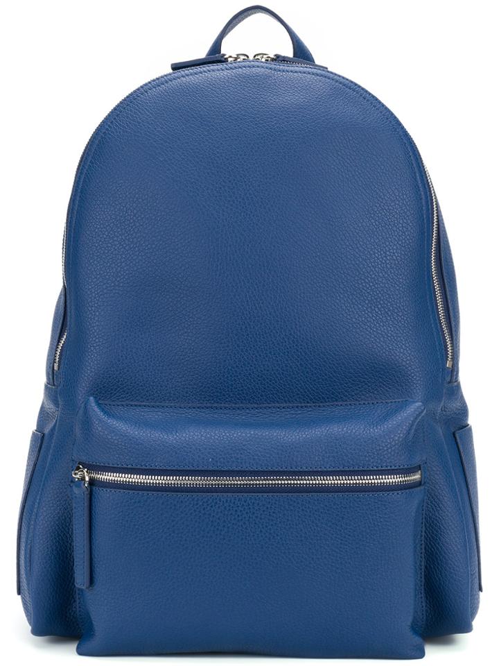 Orciani Front Pocket Backpack - Blue