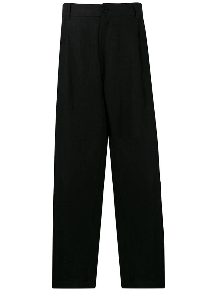 Isabel Benenato Loose-fit Trousers - Black