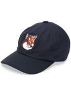 Maison Kitsuné Fox Baseball Cap - Blue