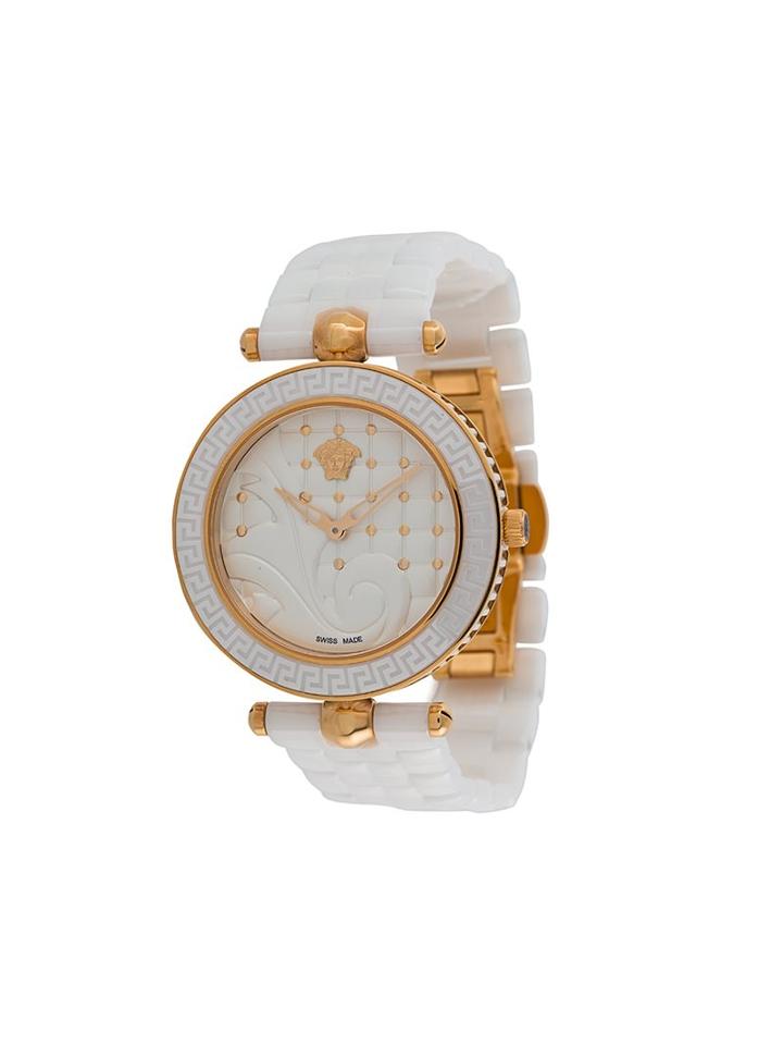 Versace 'vanitas Ceramic' Watch, Men's, White
