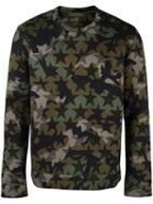 Valentino 'camustars' Sweatshirt, Men's, Size: Medium, Black, Viscose