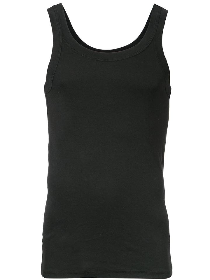 Attachment Classic Vest Top, Men's, Size: 3, Black, Cotton