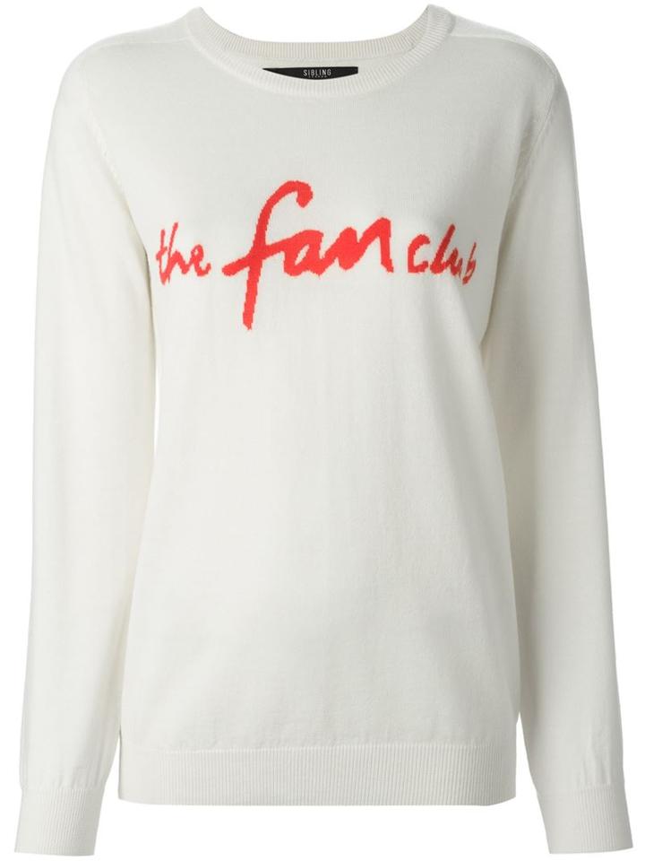 Sibling 'the Fan Club' Sweater