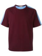 Marni Bicolour T-shirt, Men's, Size: 48, Red, Cotton
