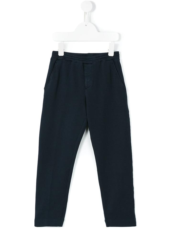 European Culture Kids Drawstring Track Pants, Toddler Girl's, Size: 3 Yrs, Blue