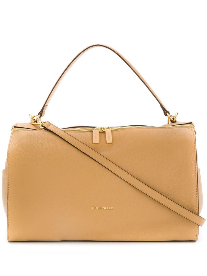 Coccinelle Bowling Bag - Neutrals