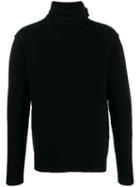 Raf Simons Roll Neck Sweater - Black