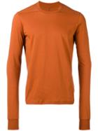 Rick Owens Drkshdw - Crew Neck Top - Men - Cotton - L, Yellow/orange, Cotton