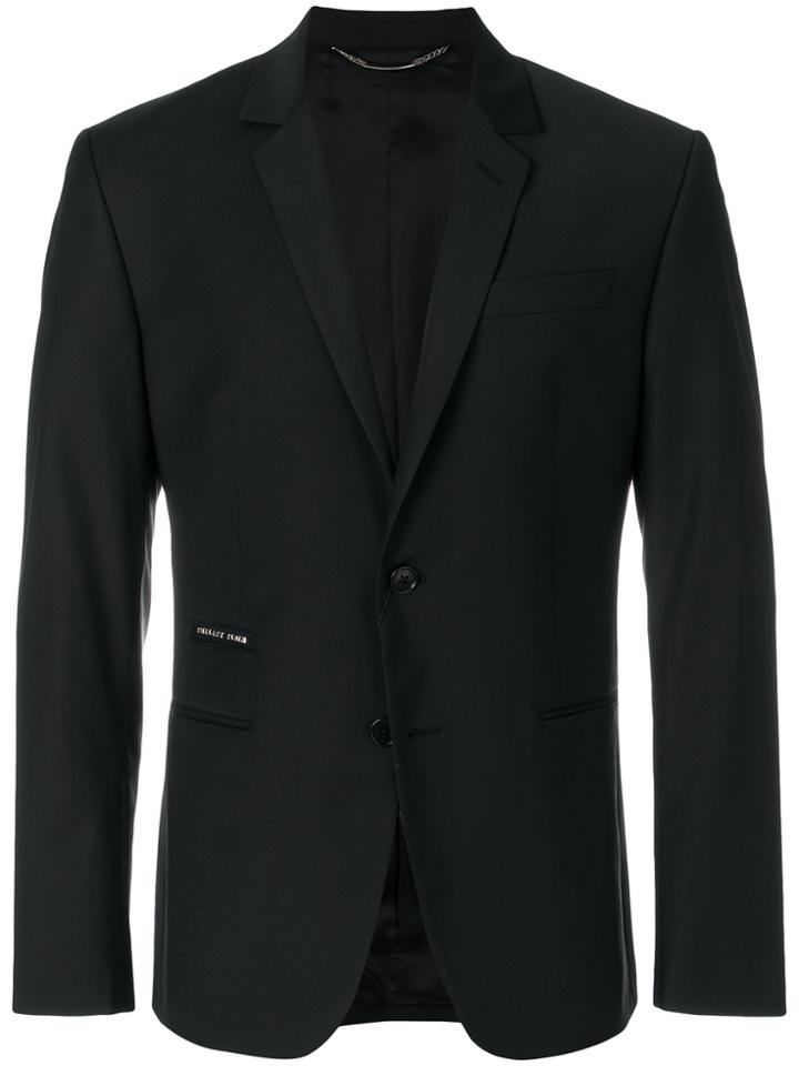 Philipp Plein Plein In Flame Blazer - Black