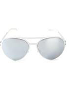 Mykita Gustl Sunglasses, Adult Unisex, Grey, Stainless Steel