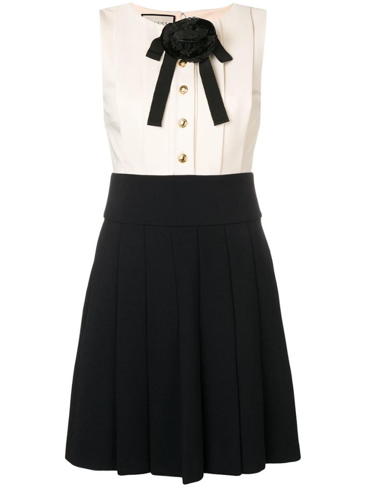 Gucci Preppy Layered Dress - Black