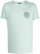 A.p.c. Printed Logo T-shirt - Green