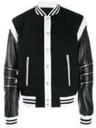 Balmain Zipped Sleeves Jacket - Black