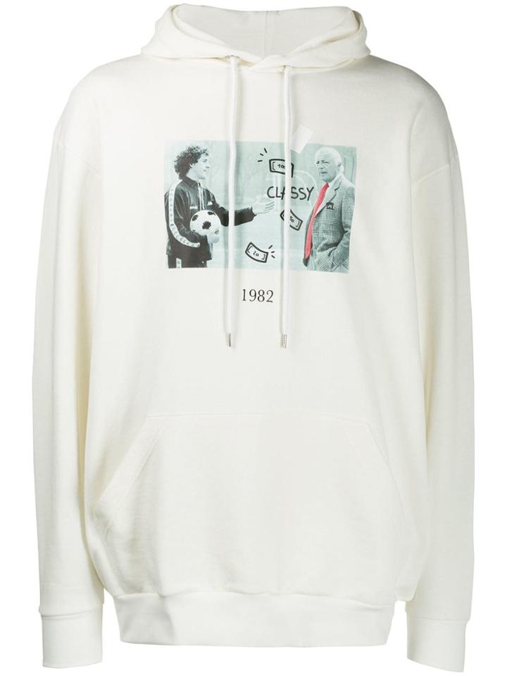 Throwback. 1982 Hoodie - White