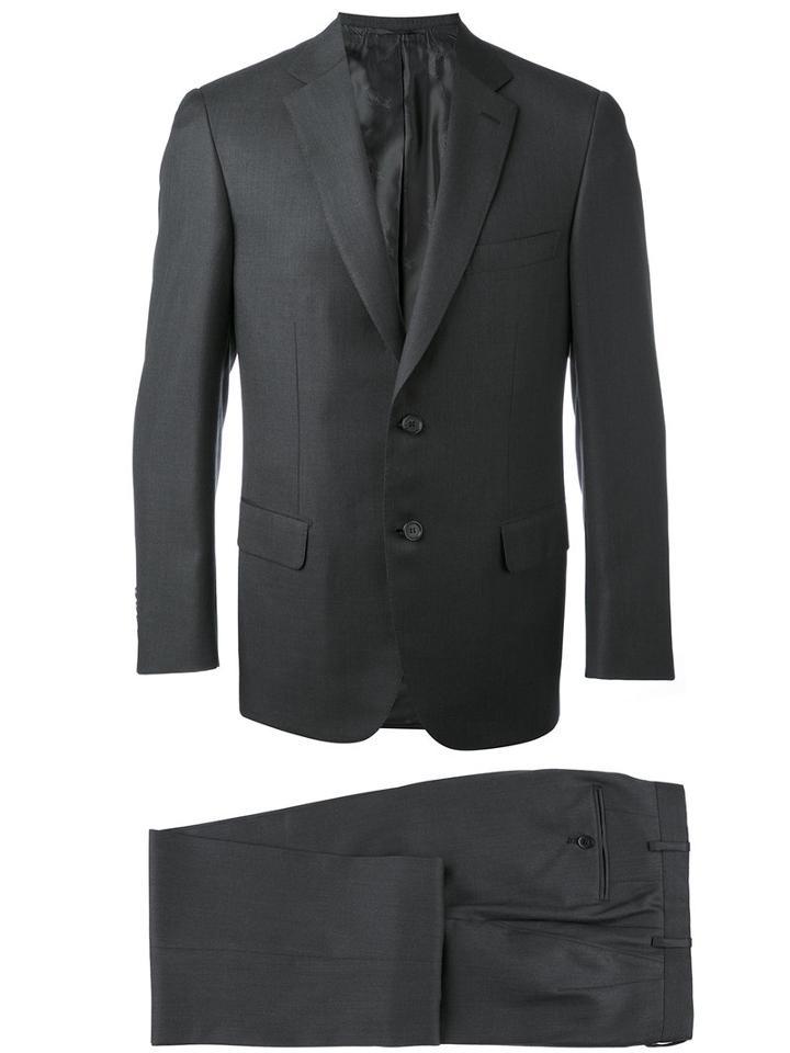 Brioni - Two Piece Suit - Men - Cupro/wool - 54, Grey, Cupro/wool