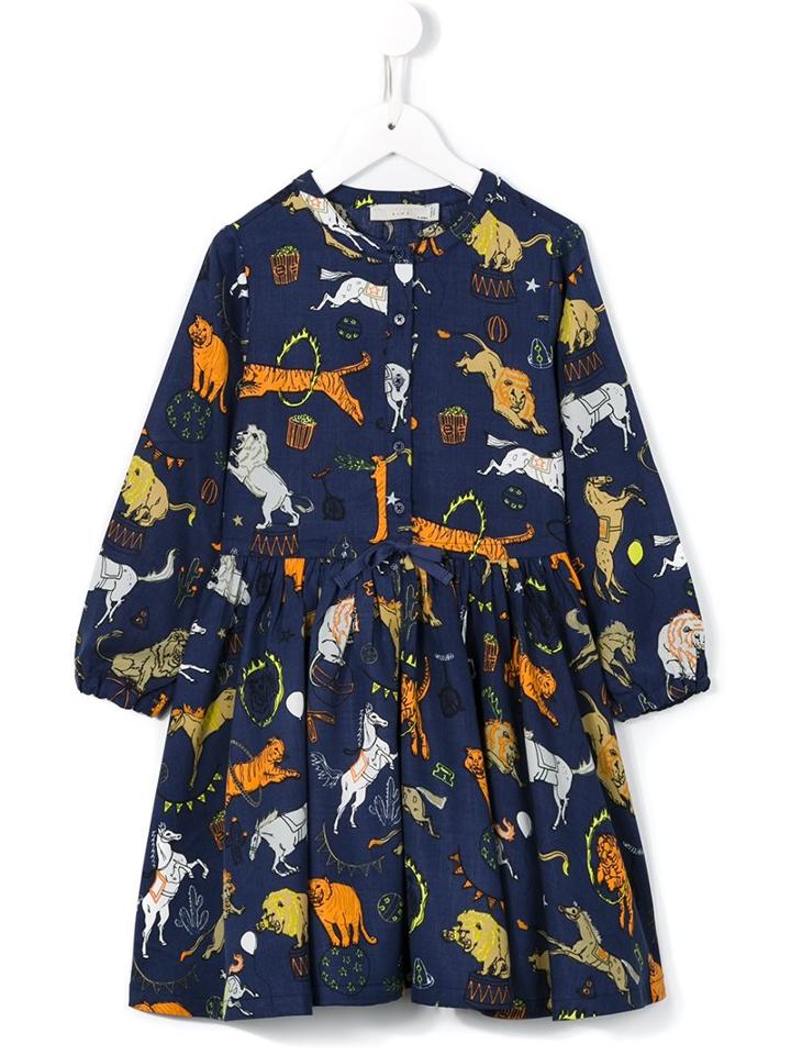 Stella Mccartney Kids 'fleur' Dress, Girl's, Size: 6 Yrs, Blue