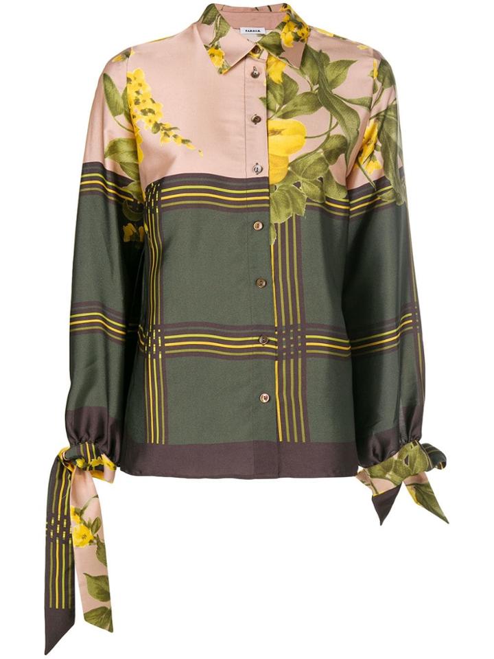 P.a.r.o.s.h. Pacato Shirt - Pink & Purple