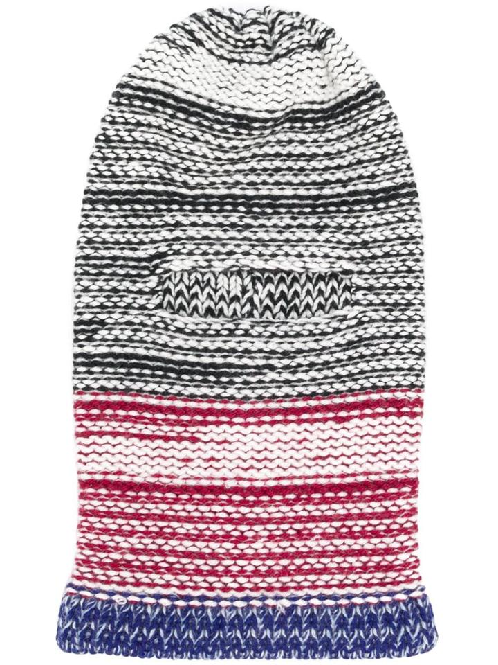 Calvin Klein 205w39nyc Striped Balaclava - Black