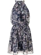 Likely Floral Print Dress, Women's, Size: 10, Pink/purple, Polyester/spandex/elastane/acetate