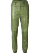 3.1 Phillip Lim Tapered Lambskin Trousers