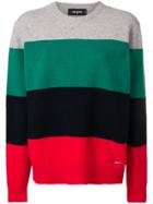 Dsquared2 Striped Jumper - Green