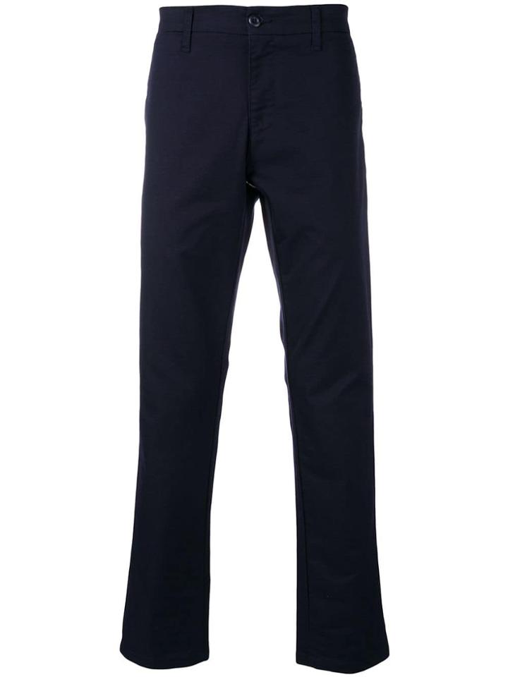 Carhartt Wip Slim-fit Trousers - Blue