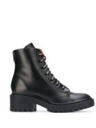 Kenzo Lace Up Boots - Black