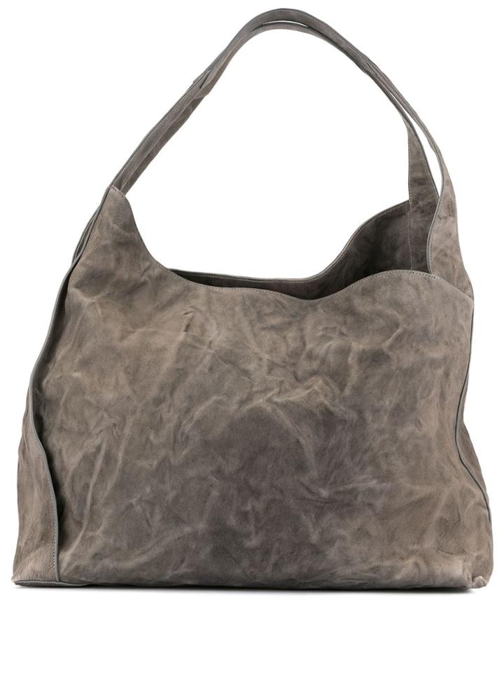 Discord Yohji Yamamoto Profile Medium Tote Bag - Grey