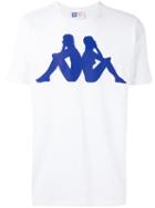 Kappa - Logo Print T-shirt - Men - Cotton - L, White, Cotton