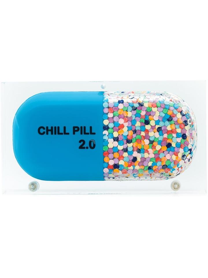 Sarah's Bag 'chill Pill' Clutch, Women's, Blue