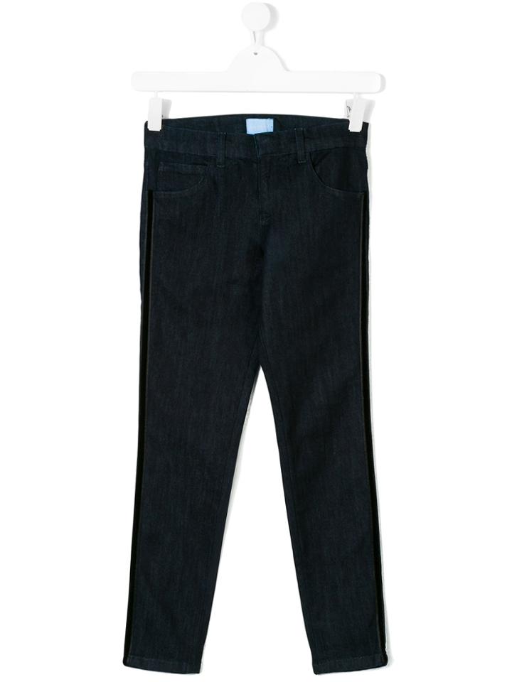 Lanvin Petite Slim Fit Trousers - Blue