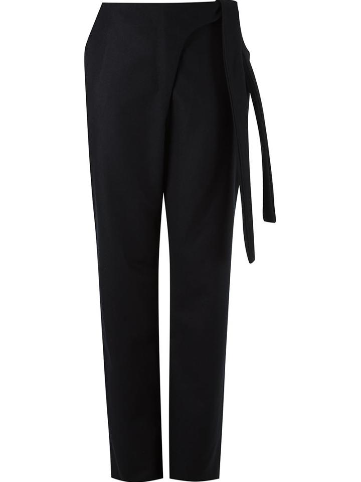 Fernanda Yamamoto Bow Detail Straight Trousers
