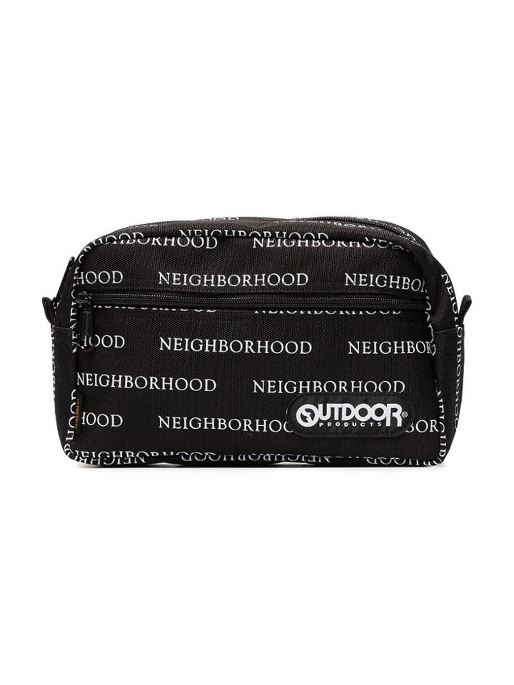 Neighborhood Black And White X Outdoor Products Logo Wash Bag