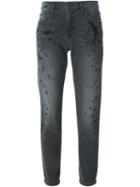Current/elliott The Fling Jeans, Women's, Size: 23, Black, Cotton/spandex/elastane