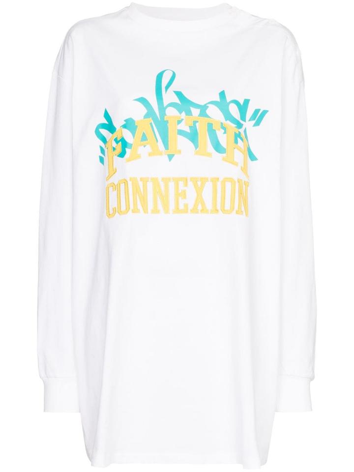 Converse X Faith Connexion Mariniere Skate Sweatshirt - White