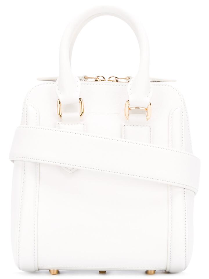 Alexander Mcqueen Heroine Tote - White