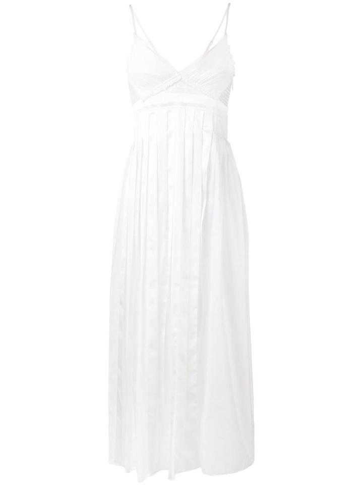 3.1 Phillip Lim Pleated Dress - White
