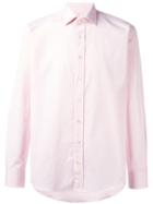 Etro Classic Shirt, Men's, Size: 43, Pink/purple, Cotton