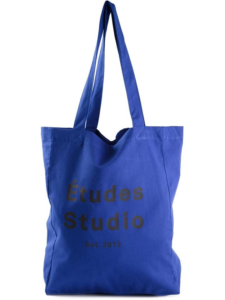 Etudes Studio Logo Print Shopping Tote